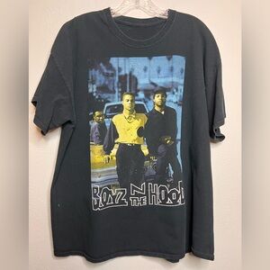 Boyz N The Hood Unisex XL Short Sleeve Cotton Black Graphic T-shirt